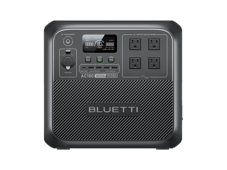 BLUETTI AC180 portable power station